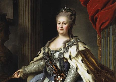Ruská carevna Kateina II. Veliká