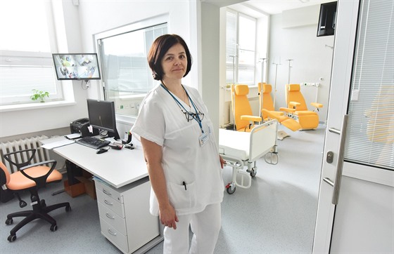 Lékařka a paliatrička zlínské nemocnice Alena Kočendová.