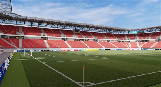 Vizualizace pestavby brnnského stadionu