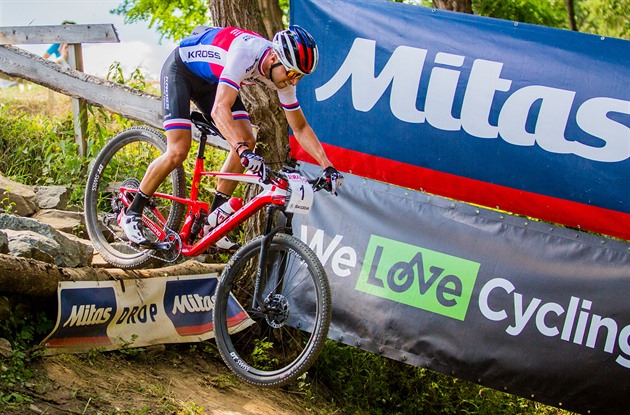 Biker Cink byl na Světovém poháru v Les Gets třetí v short tracku