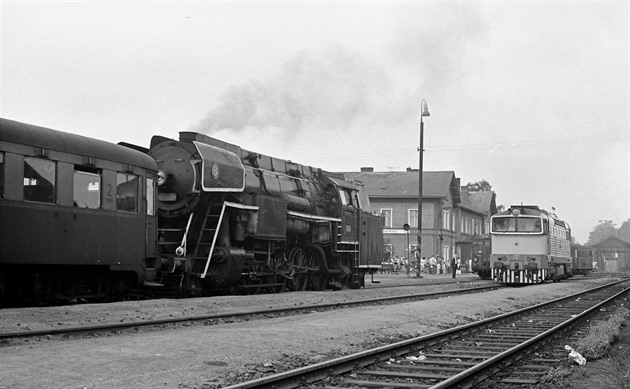 OBRAZEM: Parní lokomotivy ČSD. Poslední byly v provozu ještě v roce 1981