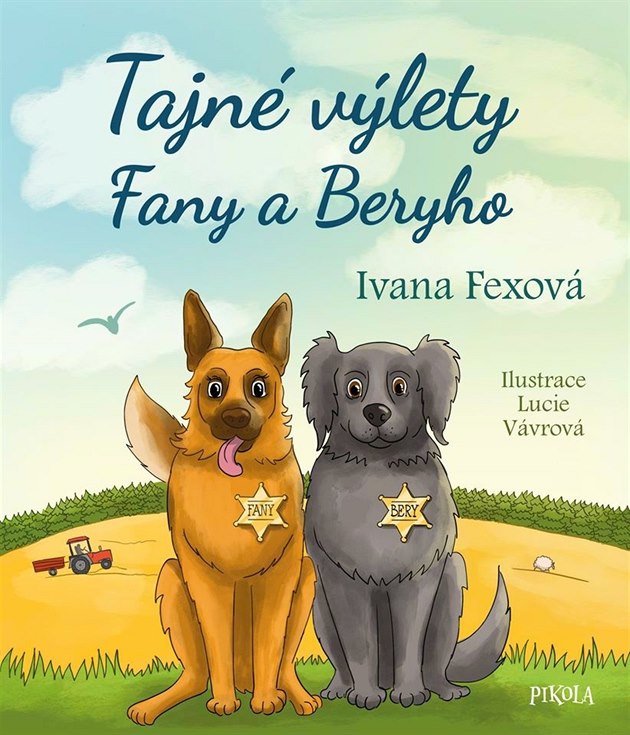 Vychází dalí kniha spisovatelky Ivany Fexové o dvojici psích kamarád Tajné...
