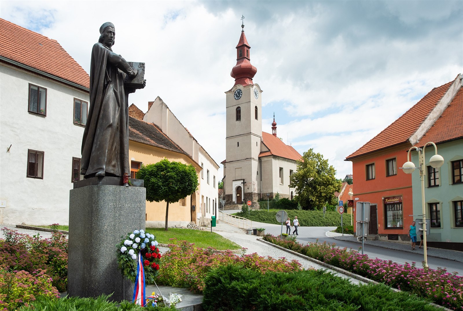 V Husinci si lidé připomněli odkaz Jana Husa, dorazila stovka návštěvníků