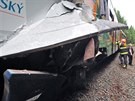 V blzkosti Perninku na Karlovarsku se srazily dva osobn vlaky. (7. ervence...