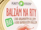 Balzám na rty Purity Vision s bio arganovým olejem a bio bambuckým máslem