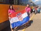 První vlak RegioJetu dorazil z eska do Chorvatska