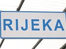 elezniní stanice Rijeka v Chorvatsku (1. ervence 2020)
