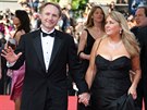 Man�elé Dan Brown a Blythe Brownová (filmový festival v Cannes, 17. kv�tna 2006)