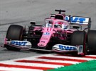 Sergio Perez z Racing Pointu bhem Velké ceny Rakouska