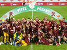 Sparta Praha, vítz národního poháru v sezon 2019/20.