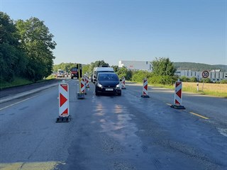 V Brně začala rekonstrukce povrchu vytížené křižovatky u kuřimské věznice (4....