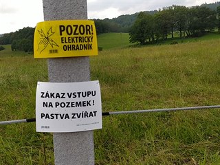 Rozsáhlé ohrazení krušnohorských pastvin firma zbourat nemusí
