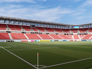Vizualizace přestavby brněnského stadionu