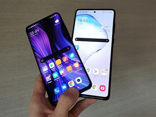 Samsung Galaxy Note10 Lite a Xiaomi Mi Note 10 Lite