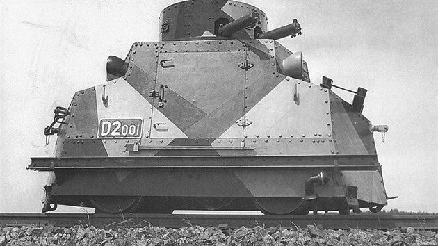 Jediná obrnná drezína eskoslovenské armády Tatra T 18