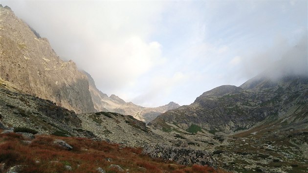 Vysok Tatry v rannm svtle jsou ndhern.