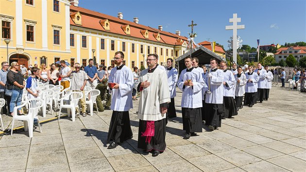 Bohosluba konan v rmci Dn lid dobr vle na Velehrad (5. ervence 2020)