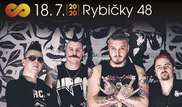 Na PRAGUE KEMP LETŇANY vystoupí i skupina Rybičky 48 (1. 7. 2020)