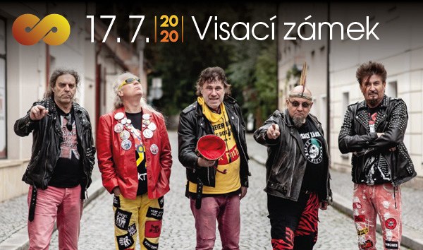 Na PRAGUE KEMP LETŇANY vystoupí skupina Visací zámek (1. 7. 2020)