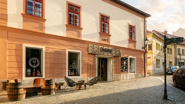 Základy domu, kde sídlí Cafe Dačický, byly postaveny už před 700 lety.