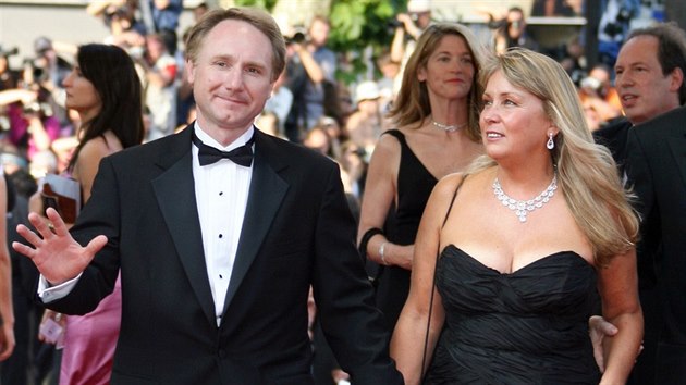 Manel Dan Brown a Blythe Brownov (filmov festival v Cannes, 17. kvtna 2006)