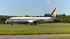 Za kniplem Boeingu B 737- 8Z6(WL) BBJ2 registrační značky HS-HMK seděl thajský...