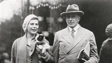 Adolf Loos s manelkou Klárou Beckovou