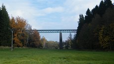 elezniní viadukt ve Vilémov (pohled od jihu)