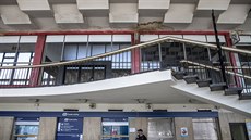 Havířovské nádraží patří k architektonicky ceněným stavbám. (červenec 2020)