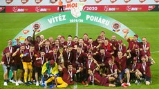 Sparta Praha, vítz národního poháru v sezon 2019/20.