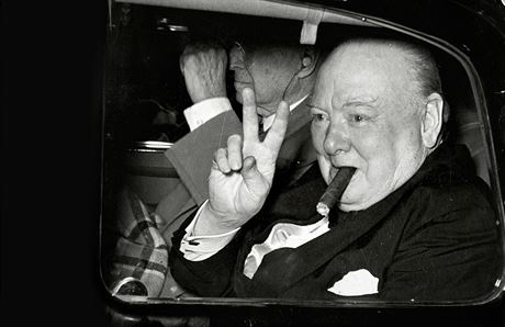 Winston Churchill v roce 1949