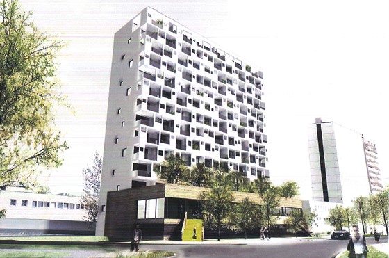 Místo parkovacího domu vyroste na okraji Borského parku v Plzni...