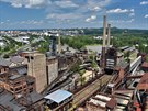 Doln Vtkovice a Ostrava z vyhldky Bolt Tower