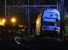 Sráka dvou vlak u eského Brodu, zranily se desítky lidí. (14. ervence 2020)