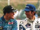 Michael Schumacher a Damon Hill