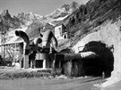 Stavba Montblanského tunelu (1959)