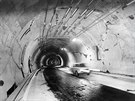 Montblanský tunel byl oteven pro dopravu 19. ervence 1965
