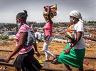 Kibera na okraji keského hlavního msta Nairobi je jeden z nejvtích...
