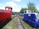 Krom� z�bavy pod povrchem v dolech �ek� na turisty tak� raritn� �zkokolejka na...