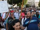 Tisíce Bulhar demonstrují za odstoupení tamního premiéra