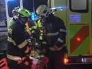 Nové video: hasii po tragické nehod vlaku vyproují desítky zranných lidí