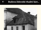 Uherský Brod nabídl aplikaci, která zájemce provede bohatou idovskou historií...