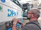Pt novch nzkopodlanch autobus Iveco zaazuje do provozu Dopravn podnik...