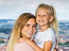 Finalistka soute eská Missis 2020/2021 Stanislava Opplová a její dcera...