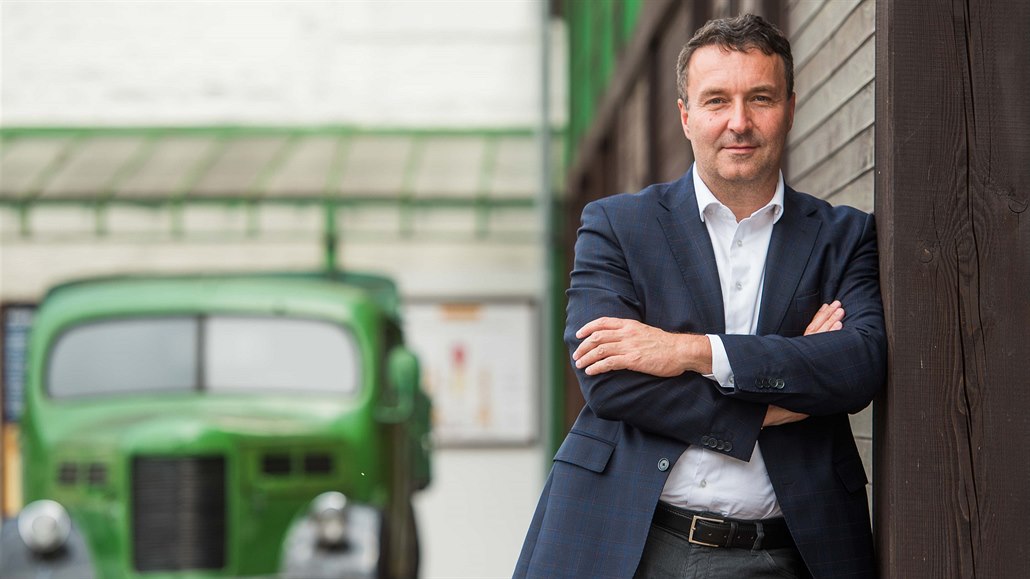 Pavel Dvo�á�ek, generální �editel vizovické likérky Rudolf Jelínek