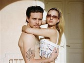Brooklyn Beckham a Nicola Peltzová (27. dubna 2020)