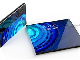 Designový koncept Huaweie Mate X2