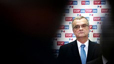 Miroslav Kalousek při tiskové konferenci TOP 09 v lednu 2018 | na serveru Lidovky.cz | aktuální zprávy