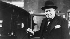 Winston Churchill v roce 1945