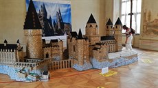 Výstava Lego zámky na zámku Dín láká malé i velké návtvníky